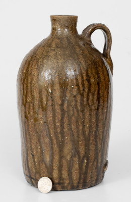 Crawford County, Georgia, Stoneware Jug with "M.B.(?)" Initials