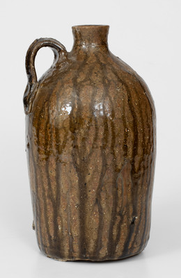 Crawford County, Georgia, Stoneware Jug with "M.B.(?)" Initials
