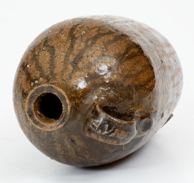 Crawford County, Georgia, Stoneware Jug with "M.B.(?)" Initials