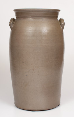 Four-Gallon A.P. DONAGHHO, / PARKERSBURG, W.VA. Stoneware Churn