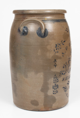 Six-Gallon A. CONRAD / SHINNSTON / W. VA. Stoneware Jar