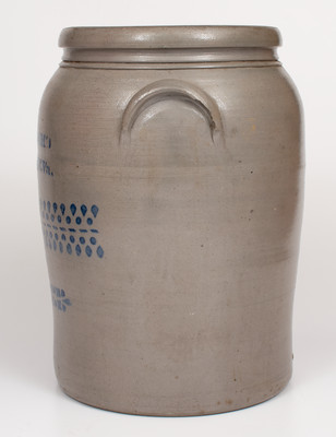 Rare Five-Gallon A.P. DONAGHHO / Parkersburg, W.Va. Jar w/