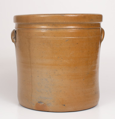 Three-Gallon A.P. DONAGHHO / Parkersburg, W.Va. Cobalt-Decorated Stoneware Crock