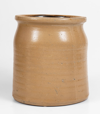 DONAGHHO CO / PARKERSBURG.W.V. Stoneware Crock w/ Error Stenciling