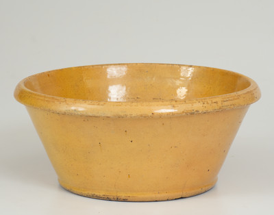 JOHN BELL (Waynesboro, PA) Redware Bowl, circa 1840-1880