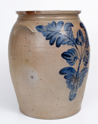 Six-Gallon B.C. MILBURN / ALEXA (Alexandria, VA) Stoneware Jar w/ Elaborate Decoration