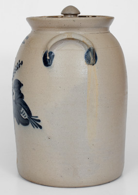 Fine COWDEN & WILCOX / HARRISBURG, PA Three-Gallon Lidded Stoneware Jar