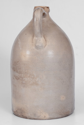 Exceptional J. NORTON & CO. / BENNINGTON, VT. Stoneware Jug w/ Cobalt Pheasant-on-Stump Decoration