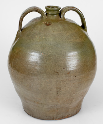 Four-Gallon Double-Handled Jug attrib. David Drake at Lewis Miless Stony Bluff Manufactory