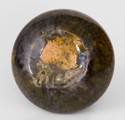 George Ohr Redware Vase, Stamped