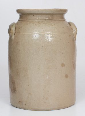 Two-Gallon RIEDINGER & CAIRE / POUGHKEEPSIE, NY Stoneware Bird Jar