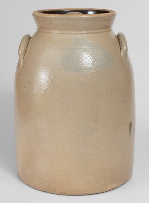 Three-Gallon WEST TROY, / N.Y. / POTTERY Stoneware Bird Jar