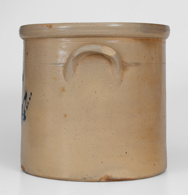 Unusual FULPER & BROS / FLEMINGTON, N.J. Three-Gallon Stoneware Bird Crock