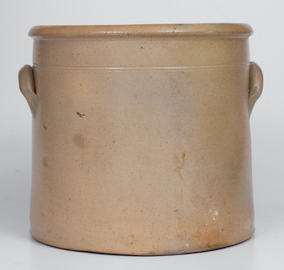 S. HART / FULTON, New York Stoneware Double Bird Crock