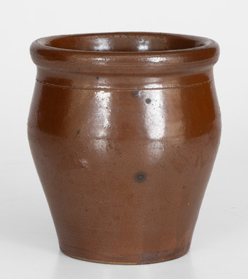 H.H. ZIGLER / NEWVILLE, PA. Stoneware Jar, circa 1852-1865