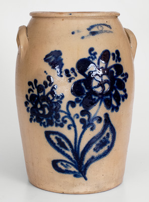 T.H. WILLSON & CO. / HARRISBURG, PA Slip-Trailed Stoneware Jar
