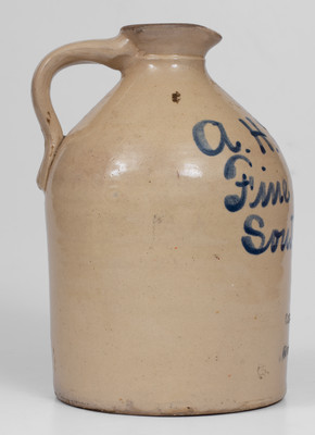 Scarce CASE S PURE CIDER VINEGAR / CLOVER HILL / HUNTERDON CO., N.J. Advertising Syrup Jug