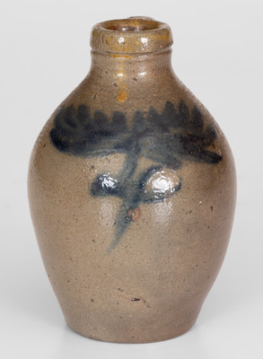 Scarce Miniature New York State Stoneware Jug, circa 1825