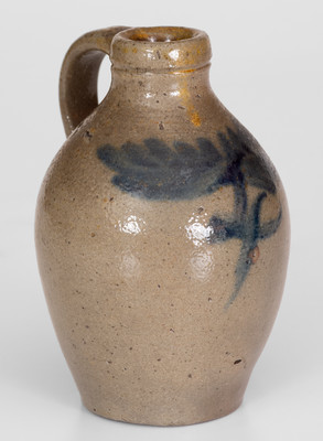 Scarce Miniature New York State Stoneware Jug, circa 1825