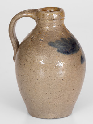 Scarce Miniature New York State Stoneware Jug, circa 1825