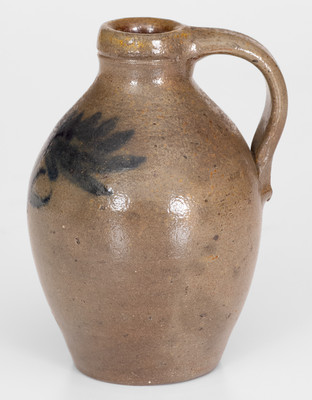 Scarce Miniature New York State Stoneware Jug, circa 1825