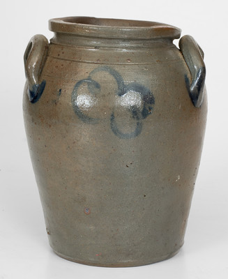Attrib. Stephen B. Sweeney, Henrico County, Virginia Stoneware Jar, circa 1838-1868