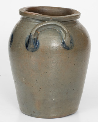Attrib. Stephen B. Sweeney, Henrico County, Virginia Stoneware Jar, circa 1838-1868