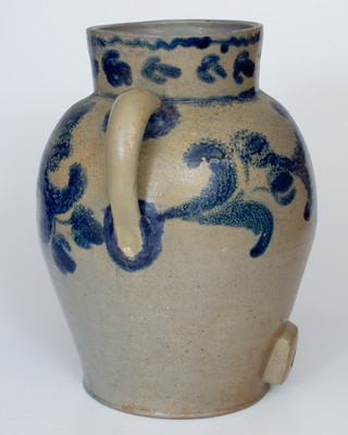 Extremely Rare E. PARR Stoneware Water Cooler, Elisha Parr, Baltimore, MD, circa 1825