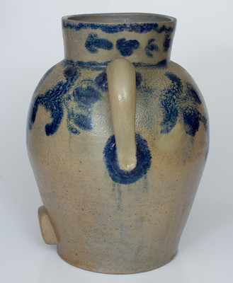 Extremely Rare E. PARR Stoneware Water Cooler, Elisha Parr, Baltimore, MD, circa 1825