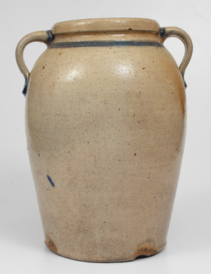 Extremely Rare N. C. Bryant / Dresden, Ohio Stoneware Water Cooler, Muskingum County, Ohio, circa 1880