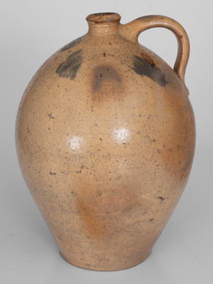 Two-Gallon attrib. Branch Green, Philadelphia Stoneware Jug, circa 1820