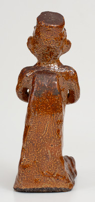 Sewer Tile Sculpture of Andrew Jackson, Inscribed "OLD HICKRY(sic)," probably OH, late 19th or early 20th century.