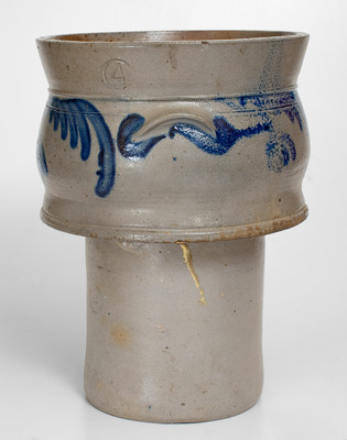 Very Rare Filtering Water Cooler attrib. Margaret Parr, Baltimore, MD, circa 1835-1840