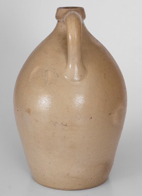 N. CLARK & Co. / ROCHESTER, NY Two-Gallon Stoneware Jug, 1839-1851