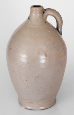 P. CROSS (Peter Cross, Hartford, Connecticut) Stoneware Jug, 1806-1808