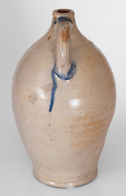 P. CROSS (Peter Cross, Hartford, Connecticut) Stoneware Jug, 1806-1808