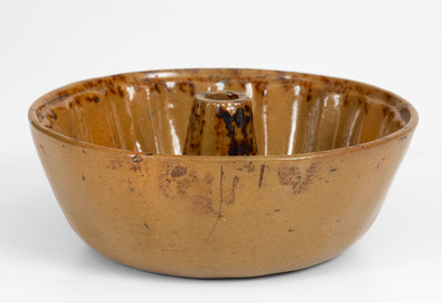 Extremely Rare Schuylkill County, PA Redware Mold Marked