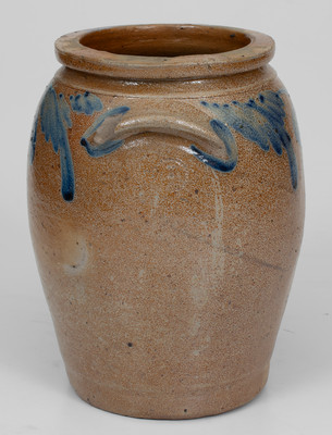 Attrib. Enoch Burnett, Washington, D.C., Stoneware Jar, mid 19th century
