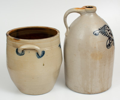 Lot of Two: Northeastern American Stoneware