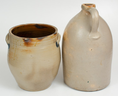 Lot of Two: Northeastern American Stoneware