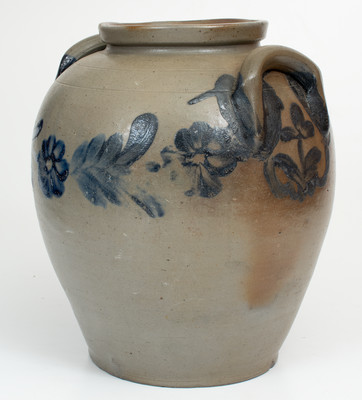 Three-Gallon Philadelphia Stoneware Jar attrib. Henry Harrison Remmey, c1835