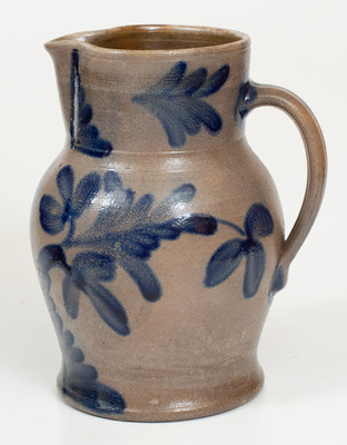 Attrib. Henry Harrison Remmey, Philadelphia, PA Stoneware Pitcher w/ Elaborate Decoration