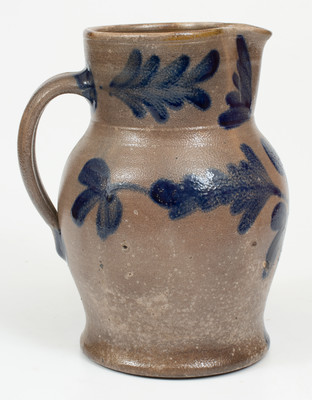 Attrib. Henry Harrison Remmey, Philadelphia, PA Stoneware Pitcher w/ Elaborate Decoration