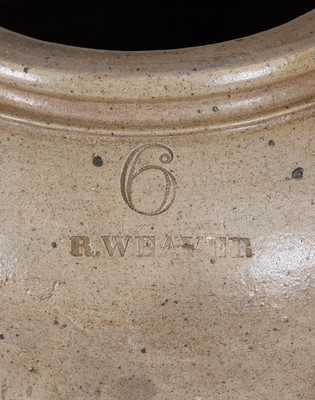 Stoneware Jar Marked 