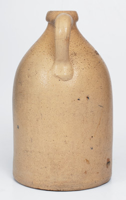 J. A. & C. W. UNDERWOOD / FORT EDWARD, NY Stoneware Bird Jug, 1865-1867