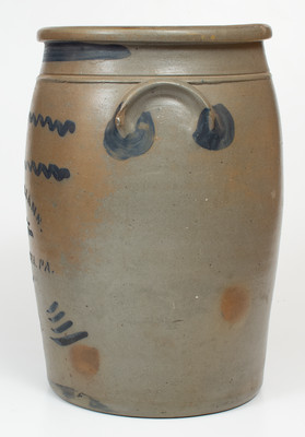 6 Gal. R. T. WILLIAMS / NEW GENEVA, PA Stoneware Jar