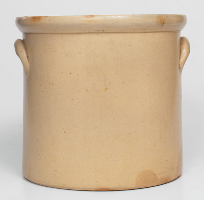 3 Gal. HAXSTUN & CO. / FORT EDWARD, NY Stoneware Bird Crock