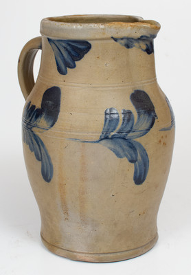 1 1/2 Gal. Stoneware Pitcher attrib. Richard Remmey, Philadelphia, PA