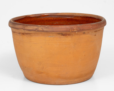 Scarce K. PARKER / GREENWOOD, PA Redware Bowl