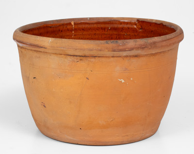 Scarce K. PARKER / GREENWOOD, PA Redware Bowl